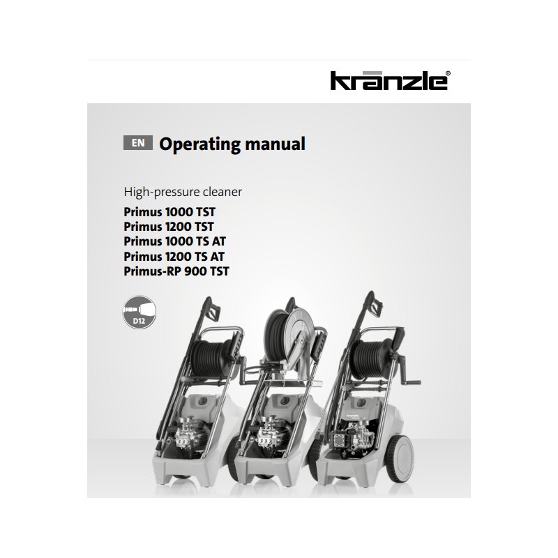 Instrukcja Obsługi Kranzle Primus – PDF, Dane Techniczne, Poradnik