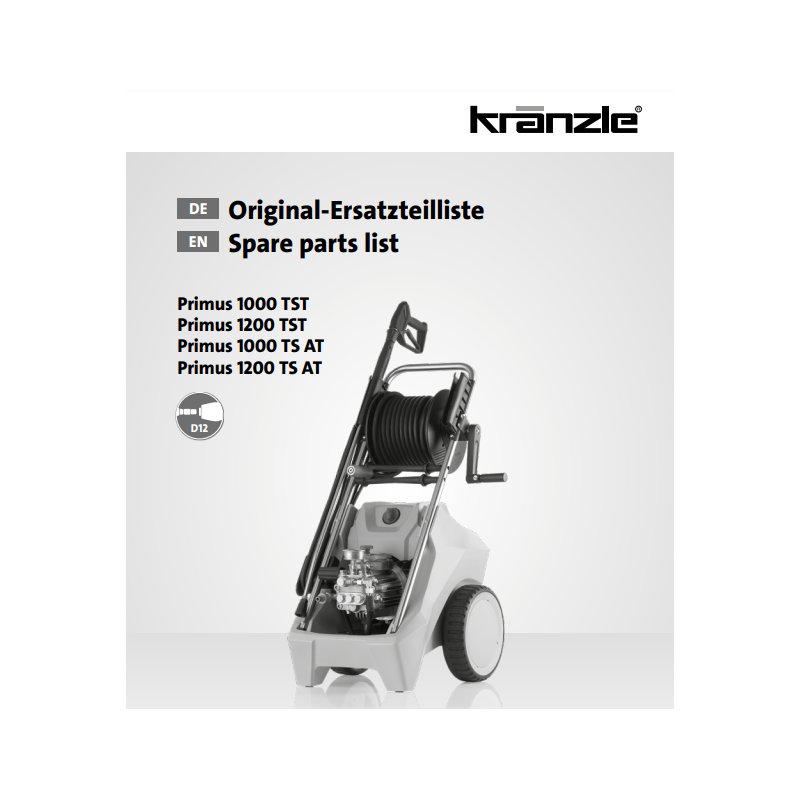 Części Kranzle Primus – Oryginały i Zamienniki, Schematy