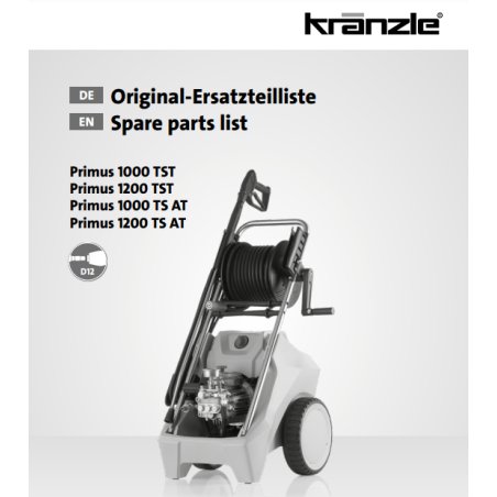 Części Kranzle Primus – Oryginały i Zamienniki, Schematy