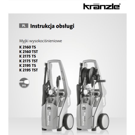 Instrukcja Obsługi Kranzle K2000 – PDF, Dane Techniczne, Poradnik