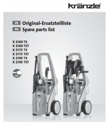 Części Kranzle K2000 – Oryginały i Zamienniki, Schematy