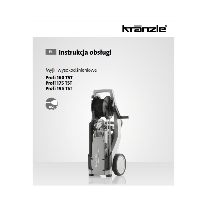 Instrukcja Obsługi Kranzle Profi – PDF, Dane Techniczne, Poradnik