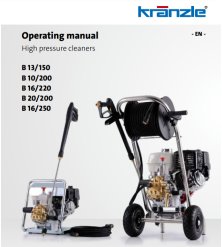 Instrukcja Obsługi Kranzle Profi-Jet – PDF, Dane Techniczne, Poradnik