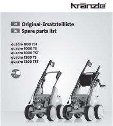 Części Kranzle Quadro Duże – Oryginały i Zamienniki, Schematy