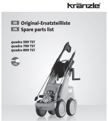 Części Kranzle Quadro Średnie – Oryginały i Zamienniki, Schematy