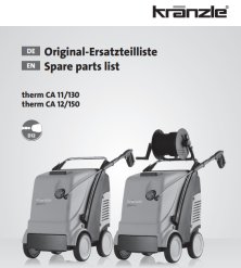 Części Kranzle Therm CA – Oryginały i Zamienniki, Schematy