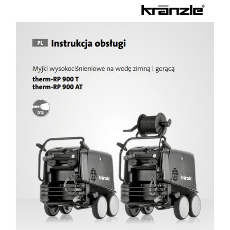 Instrukcja Obsługi Kranzle Therm RP 900