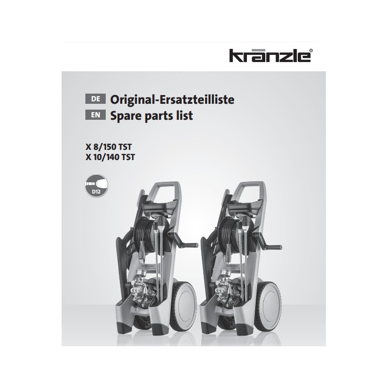 Części Kranzle X – Oryginały i Zamienniki, Schematy