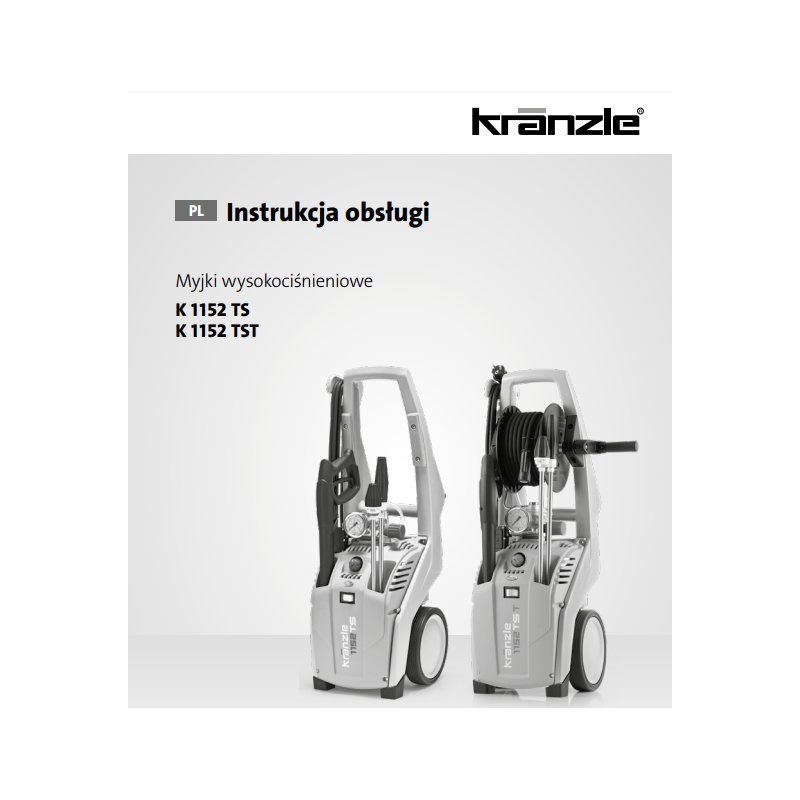 Instrukcja Obsługi Kranzle 1152 – PDF, Dane Techniczne, Poradnik