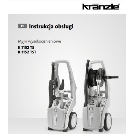 Instrukcja Obsługi Kranzle 1152 – PDF, Dane Techniczne, Poradnik