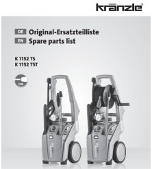 Części Kranzle 1152 – Oryginały i Zamienniki, Schematy