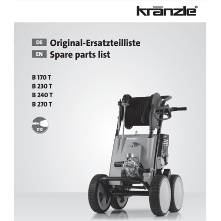 Części Kranzle B – Oryginały i Zamienniki, Schematy