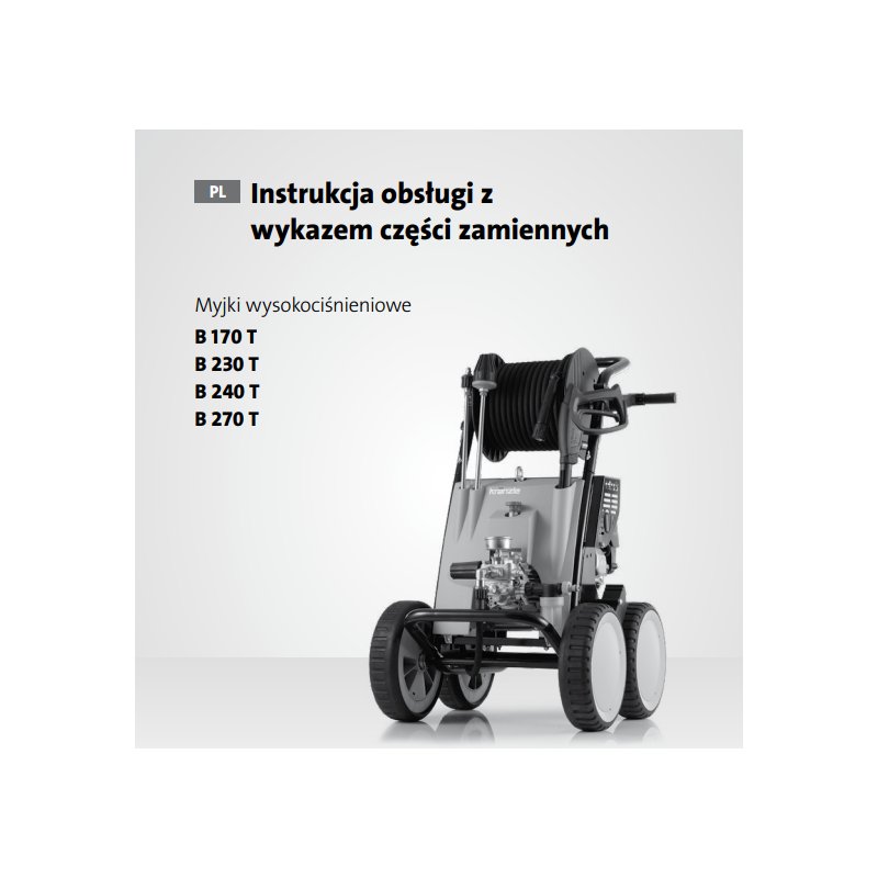 Instrukcja Obsługi Kranzle B – PDF, Dane Techniczne, Poradnik