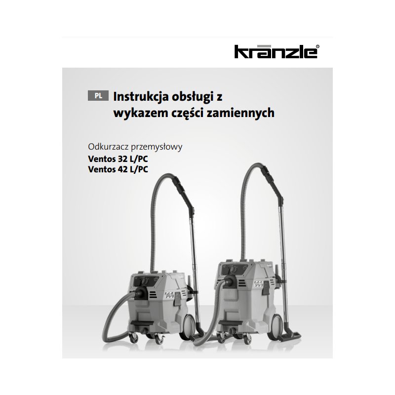 Części Kranzle Ventos L/PC – Oryginały i Zamienniki, Schematy
